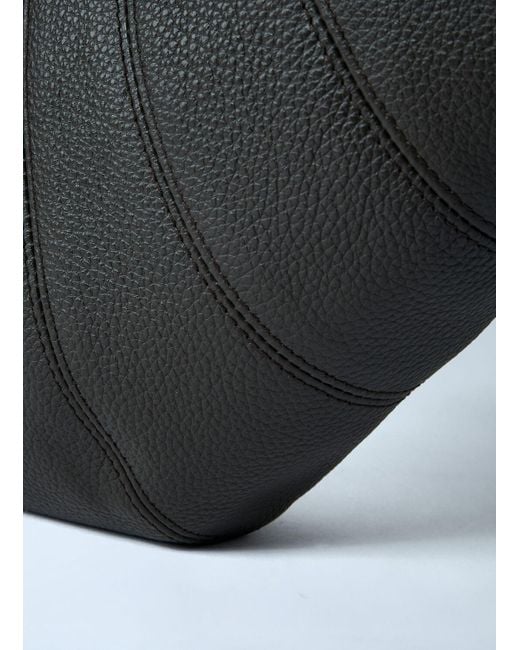 Lemaire Gray Medium Croissant Crossbody Bag