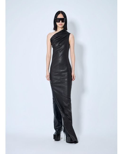 Rick Owens Blue Athena Gown