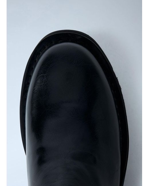 Ganni Black Studs High Boots