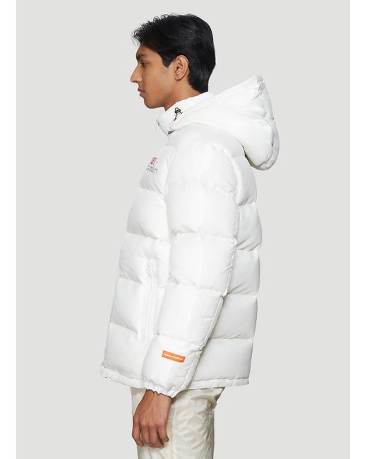 white mens puffer