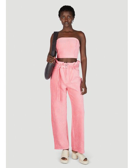 Simon Miller Twister Top in Pink | Lyst Australia