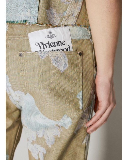Vivienne Westwood Green Ranch Jeans for men