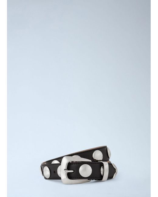 Khaite Black Benny Studded Belt