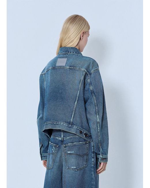 Balenciaga Blue Kick Jacket