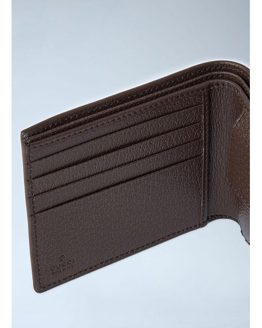 Gucci Blue Gg Bi-Fold Wallet for men