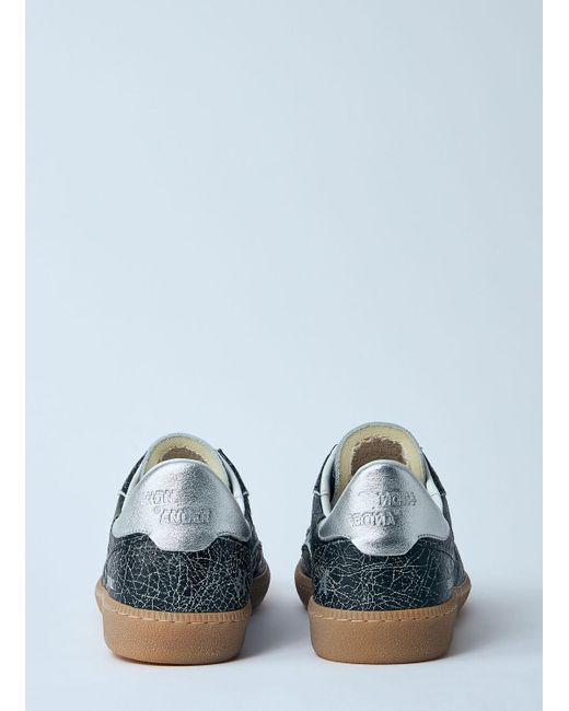 HIDNANDER Blue Mega T Crinkle Sneakers
