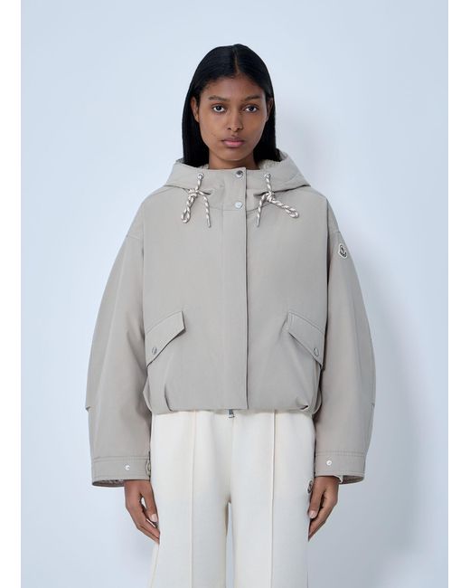 Moncler Gray Eucalyptus Coat