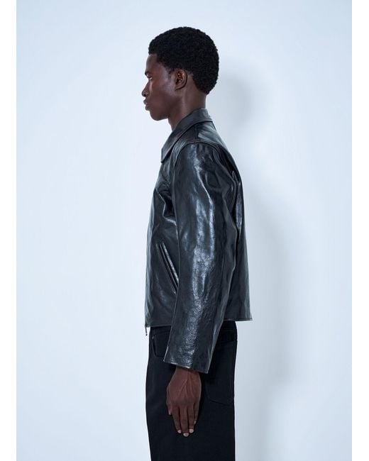 Our Legacy Blue Mini Jacket Top Dyed for men