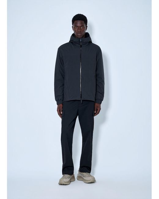 Moncler Blue Trelatete Hooded Down Jacket for men