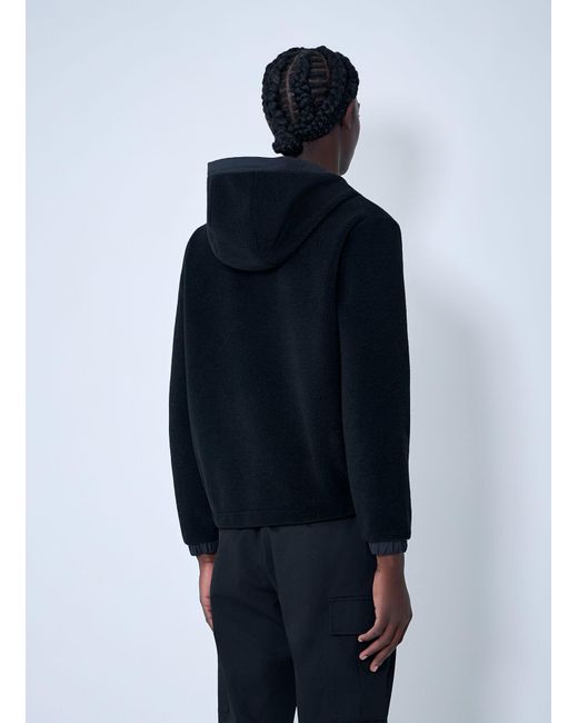 Moncler Blue Teddy Zip-up Cardigan for men