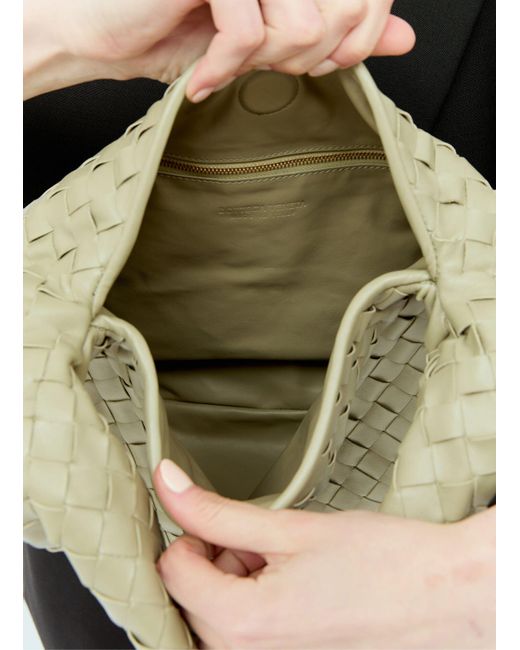 Bottega Veneta Natural Small Hop Shoulder Bag
