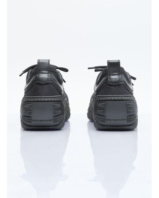 Kiko Kostadinov Black Tonkin Canvas Sneakers for men