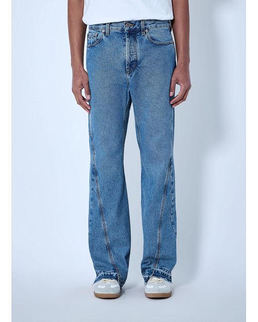 GALLERY DEPT. Blue Straight-Leg Denim Jeans for men