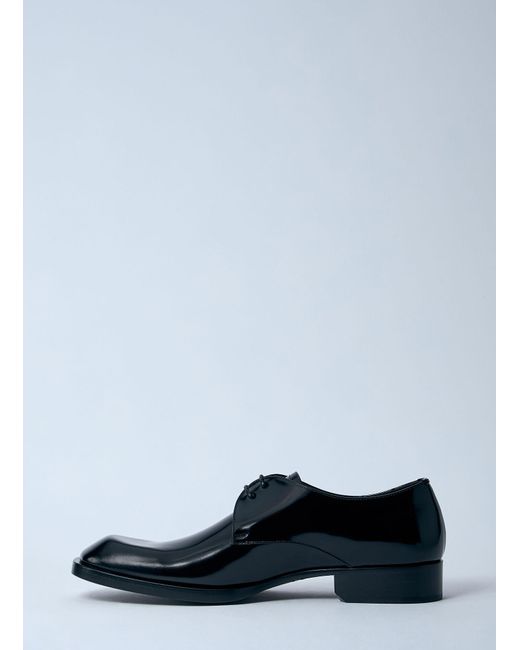 Saint Laurent Black Vadim Derbies Shoes for men