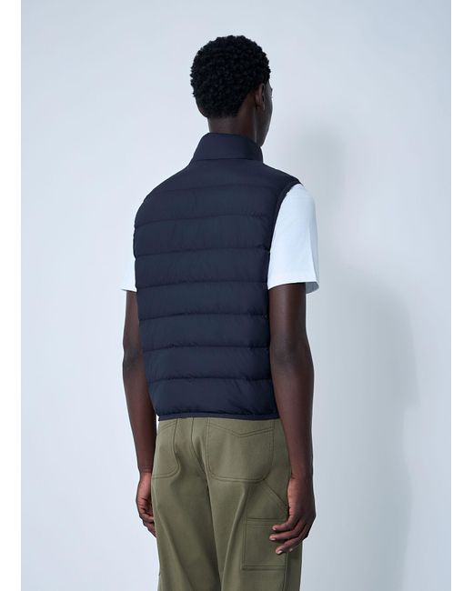 Moncler Blue Contrin Down Vest for men