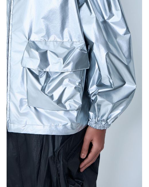 Moncler Blue Ylang Bomber Jacket