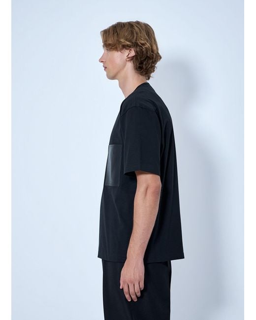 Bottega Veneta Blue Pocket Detail T-Shirt for men