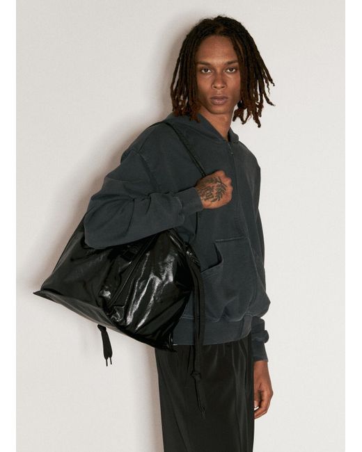 Balenciaga Black Medium Cargo Tote Bag for men
