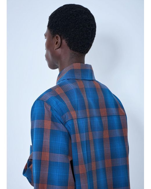 Vivienne Westwood Blue Achilles Overshirt for men