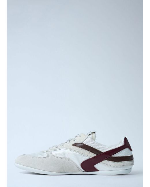 Miu Miu White Gymnasium Sneakers