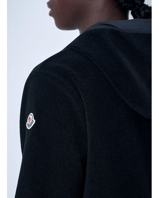 Moncler Blue Teddy Zip-up Cardigan for men