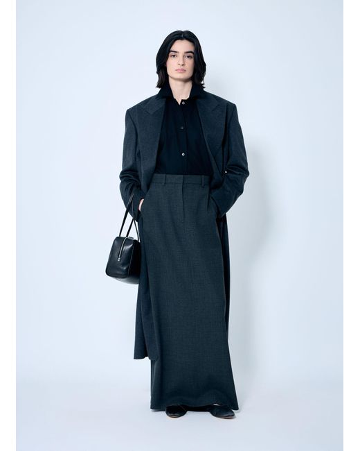The Row Blue Roux Maxi Skirt