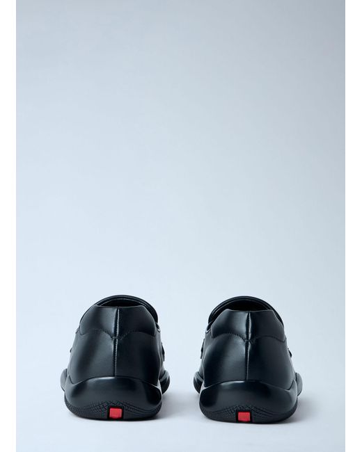 Prada Multicolor Leather Loafers for men