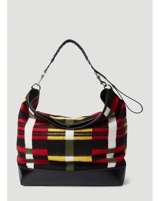 Vivienne Westwood Nancy Hobo Shoulder Bag in Red | Lyst