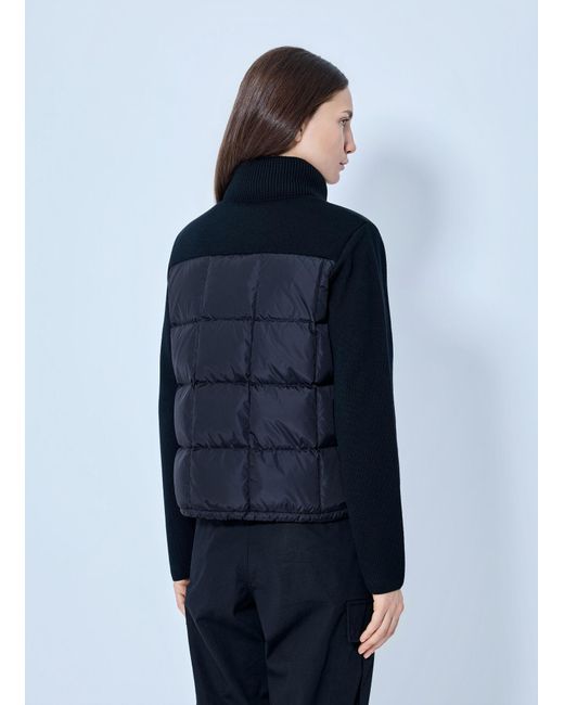 Moncler Blue Padded Zip Vest