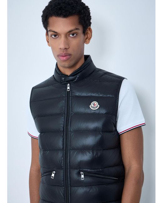 Moncler Blue Gui Gilet for men