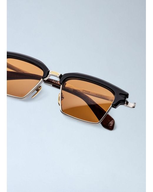 Jacques Marie Mage White Alin Sunglasses