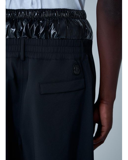 Moncler x A$AP ROCKY Blue Moncler X A$ap Rocky Contrast Waistband Shorts for men