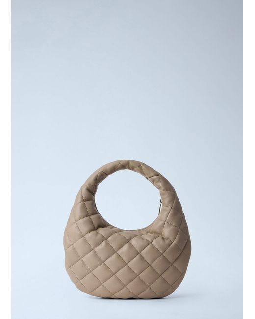 Saint Laurent Blue Icarino Quilted Nappa Handbag