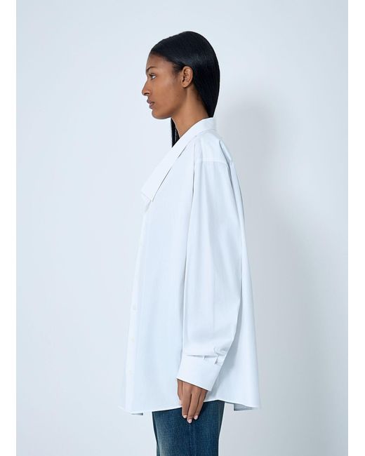 Prada White Poplin Shirt