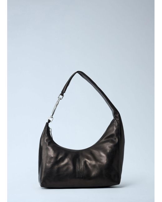 Rick Owens Black Small Gemini Shoulder Bag