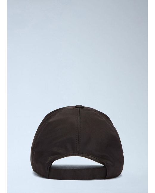 Prada Black Nylon Baseball Cap for men