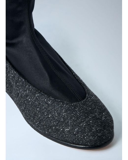 Kiko Kostadinov Blue Promxima Low Ballerina Flats