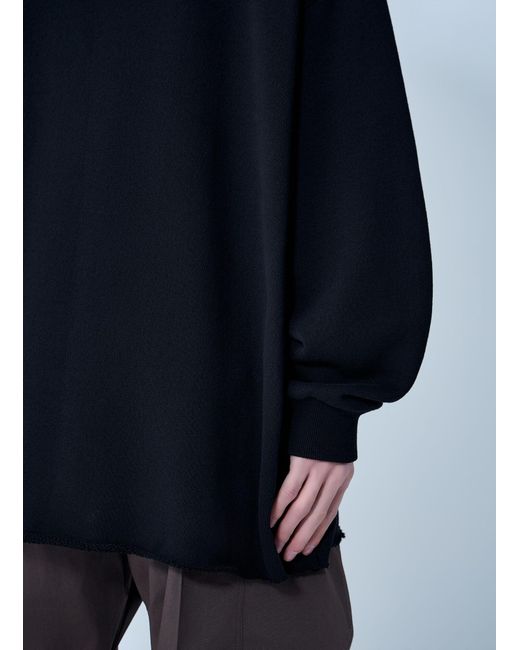 Rick Owens Blue Tommy T Sweatshirt for men
