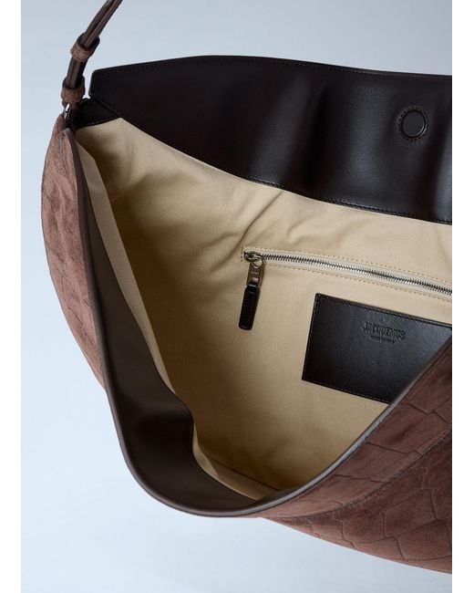 Jacquemus Brown Le Calisso Round Shoulder Bag