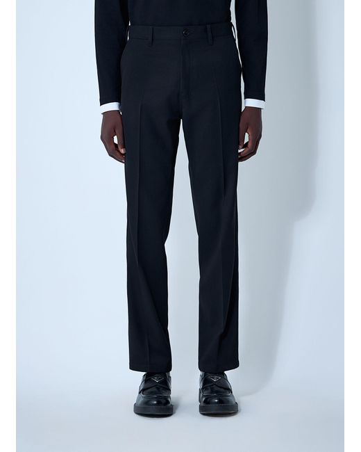 Prada Blue Wool Pants for men