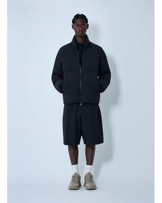 Moncler x A$AP ROCKY Blue Moncler X A$ap Rocky Rally Short Down Jacket for men