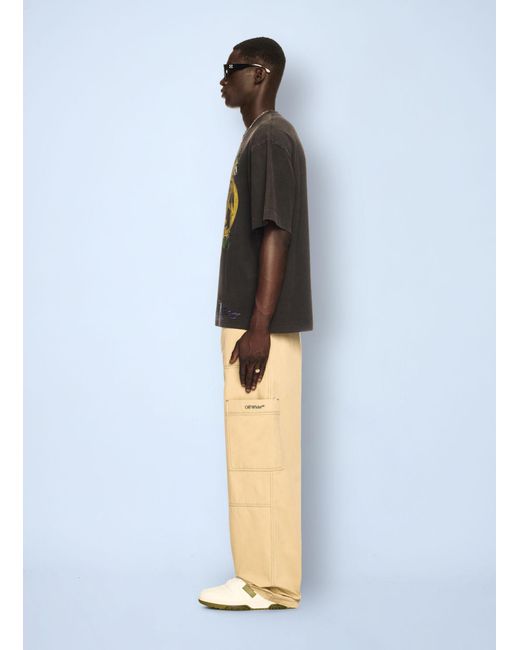 Off-White c/o Virgil Abloh Multicolor Off Stitch Cargo Pants for men