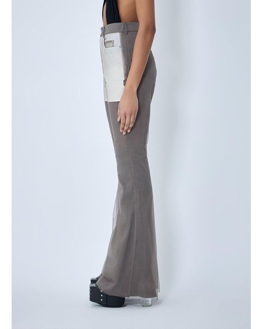 Rick Owens Gray Bolan Pants