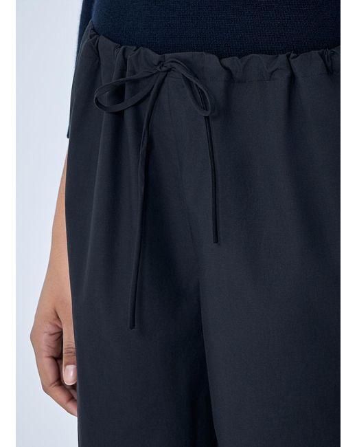 The Row Blue Emiliano Shorts