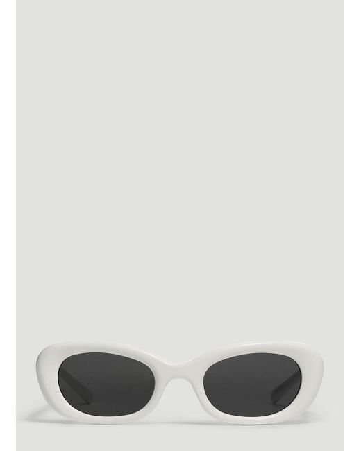 Gentle Monster White X Maison Margiela Mm004 Sunglasses