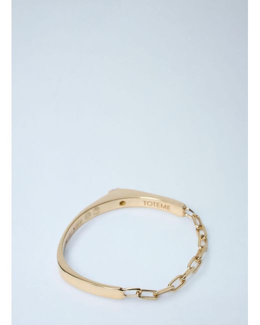 Totême  Blue Diamond Chain Ring