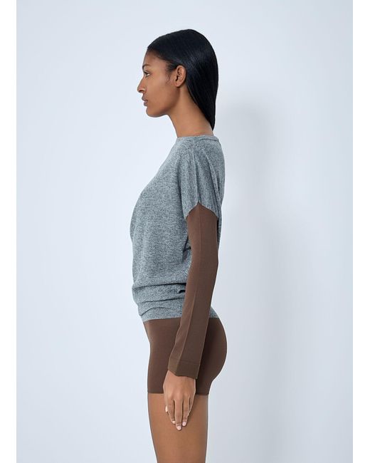 Kiko Kostadinov Blue Heiss Knit Bodysuit