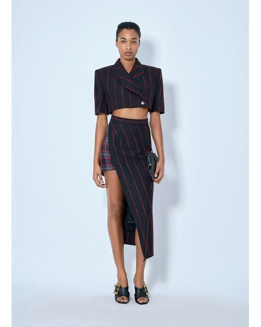 Vivienne Westwood Blue Maxi Infinity Skirt