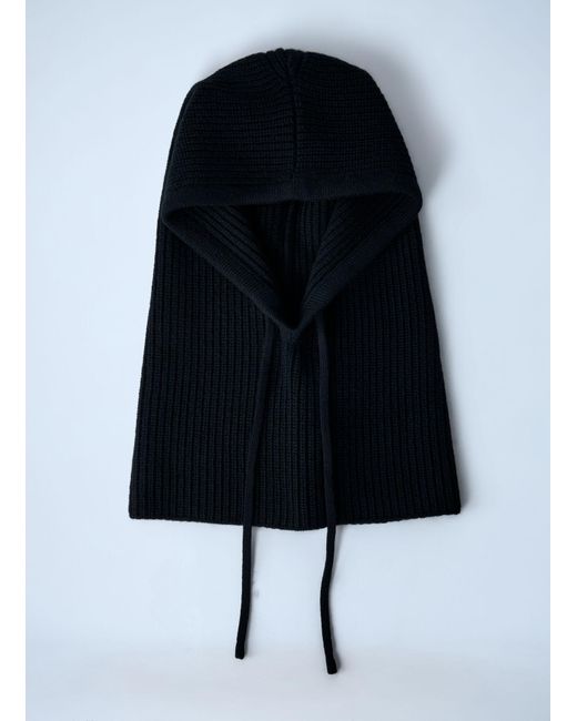 Prada Blue Logo Plaque Balaclava