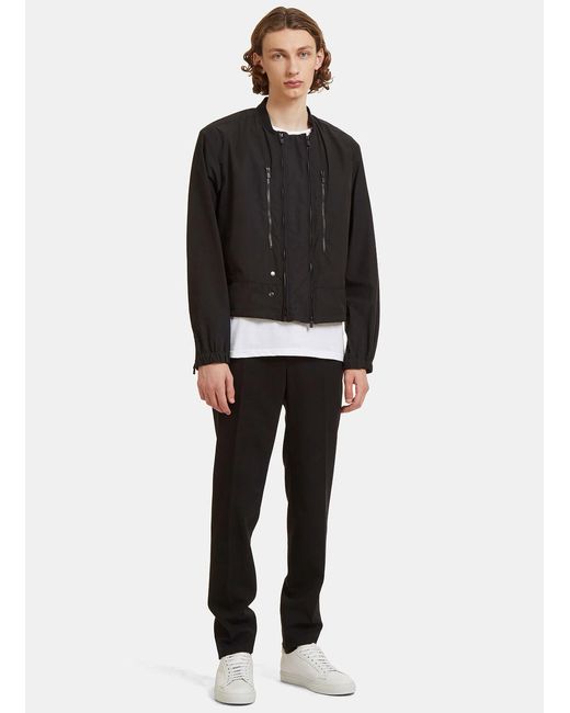 Aiezen Men's Bomber Jacket In Black for men